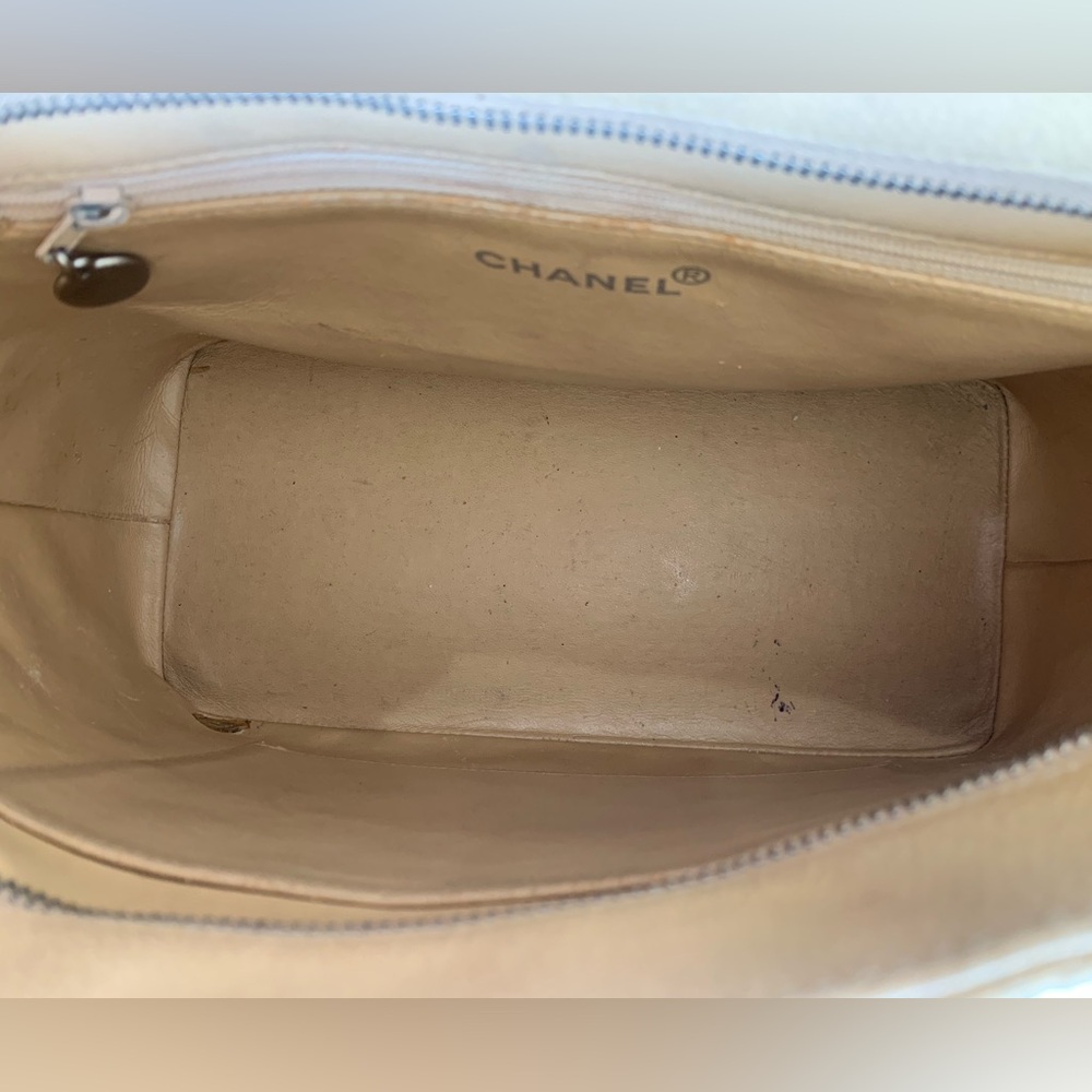 Chanel Champagne Cavier Medallion Tote - Picture 7 of 7